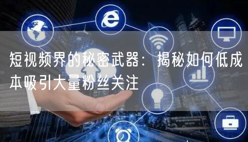 短视频界的秘密武器：揭秘如何低成本吸引大量粉丝关注